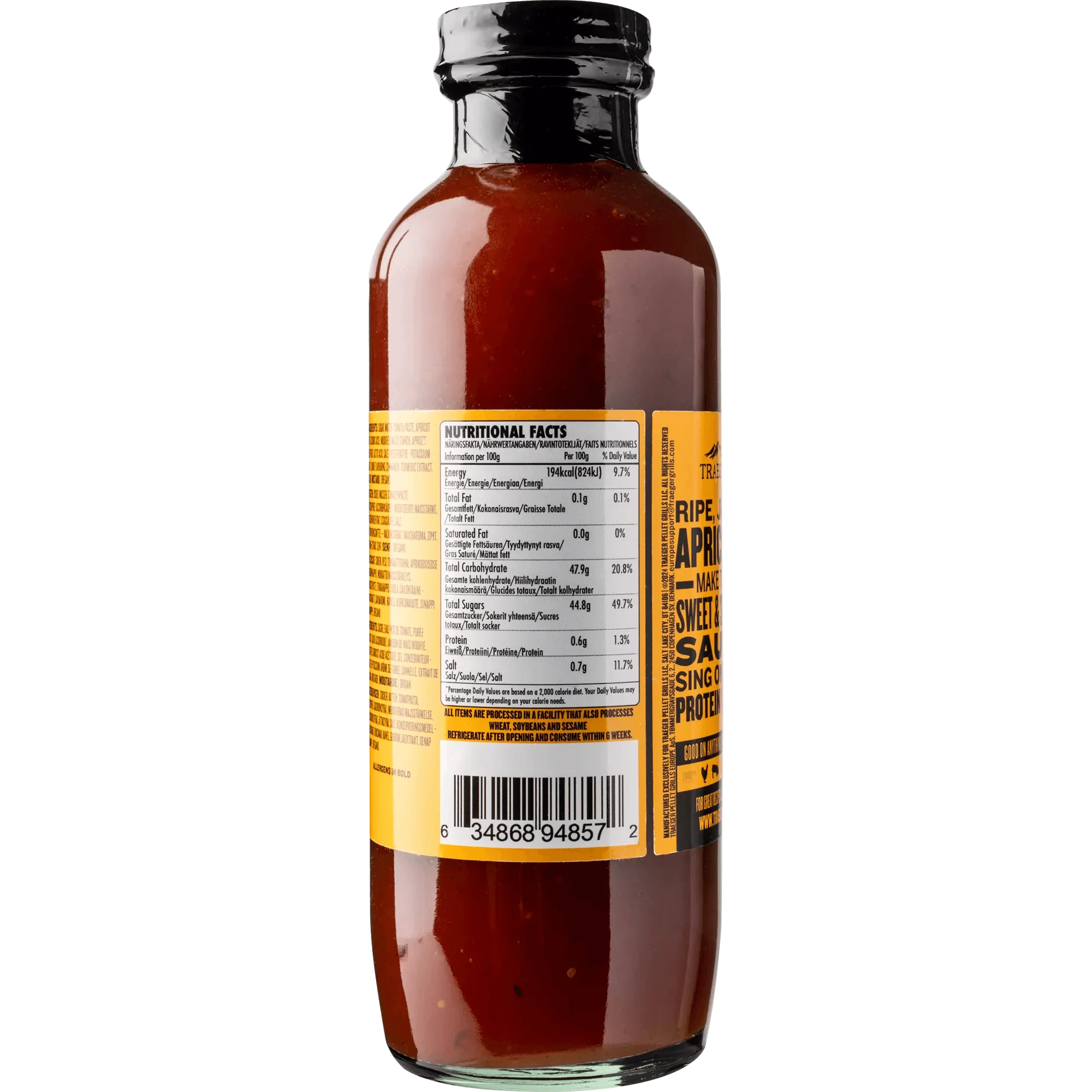 Traeger Apricot BBQ Sauce 440ml