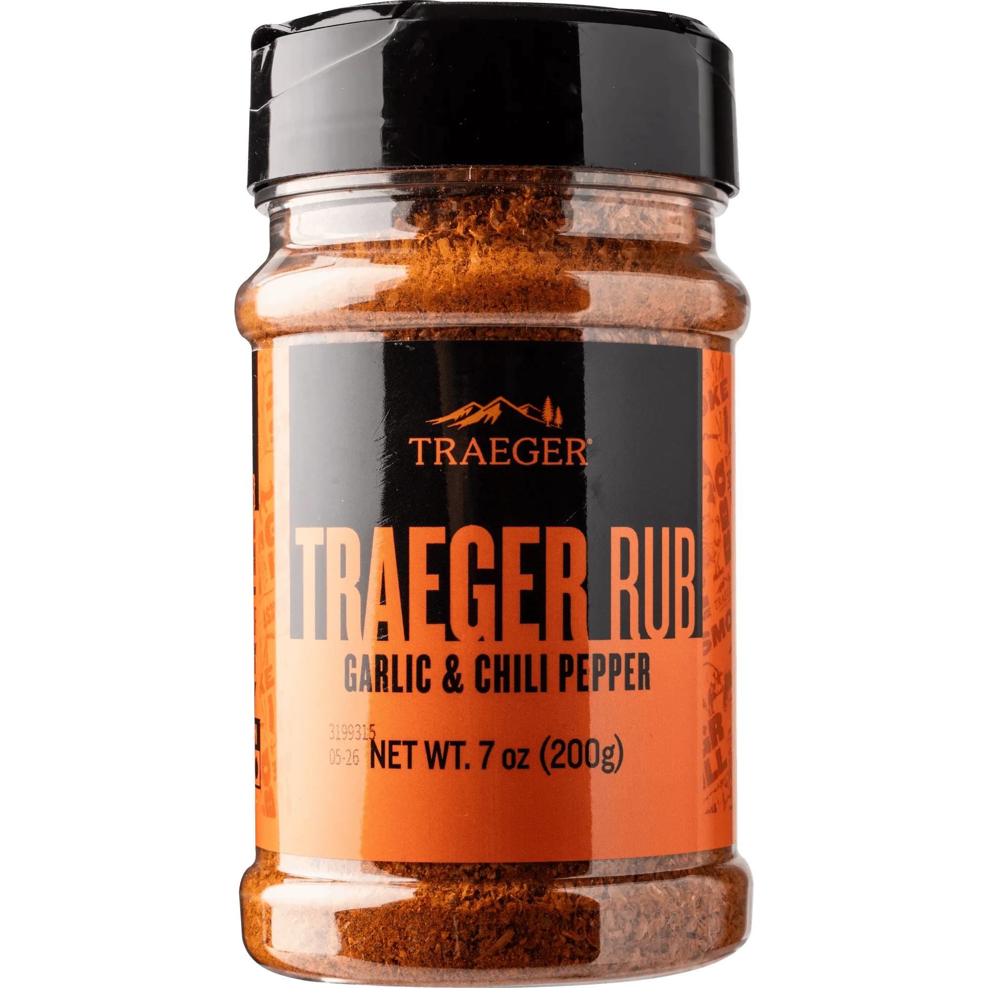 Traeger Garlic & Chili Pepper Rub 200g