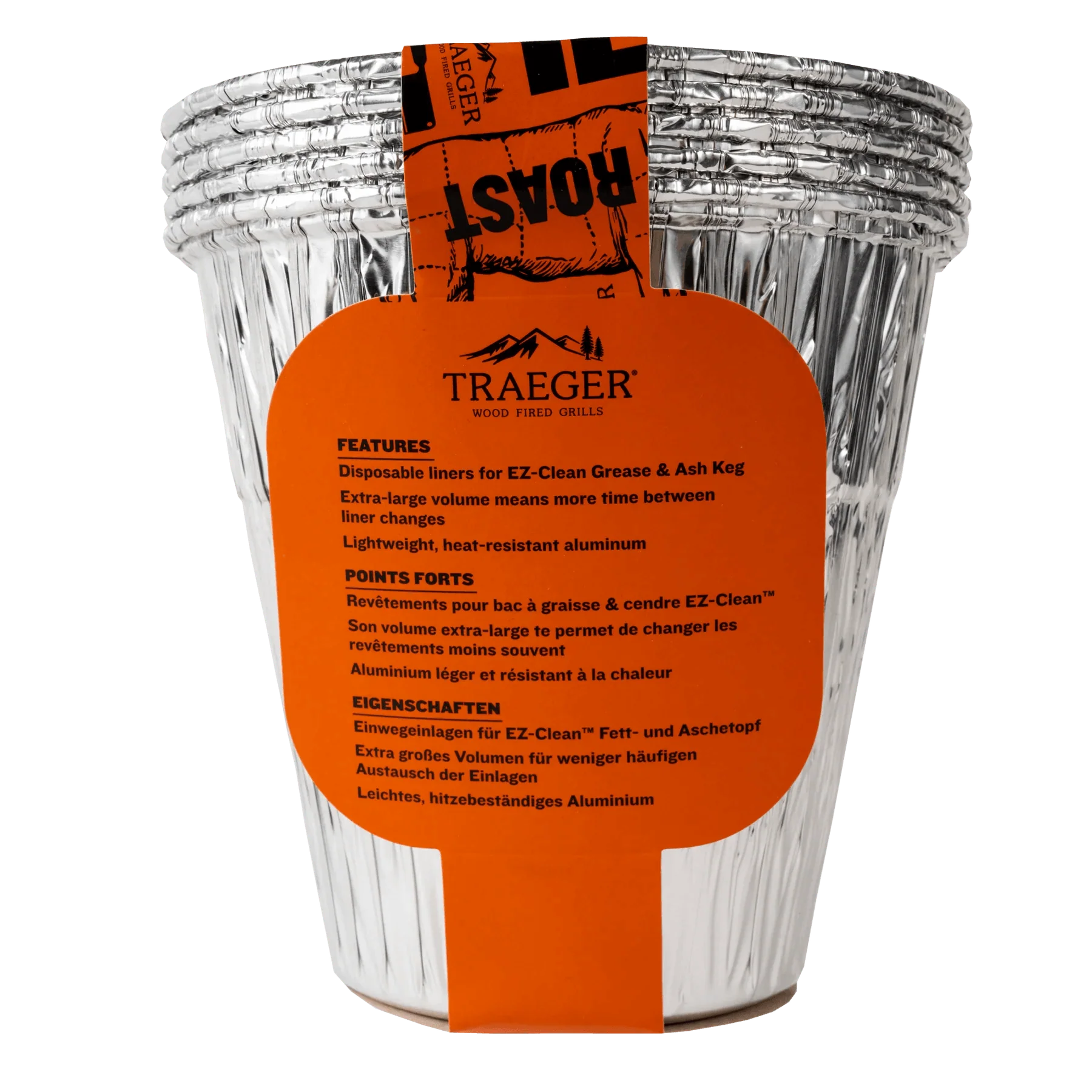 Traeger Grease & Ash Keg Liner 5 Pack